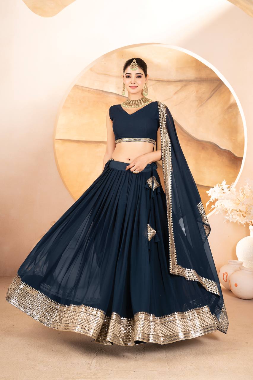 PREMIUM QUALITY TRADITIONAL  LEHENGA CHOLI