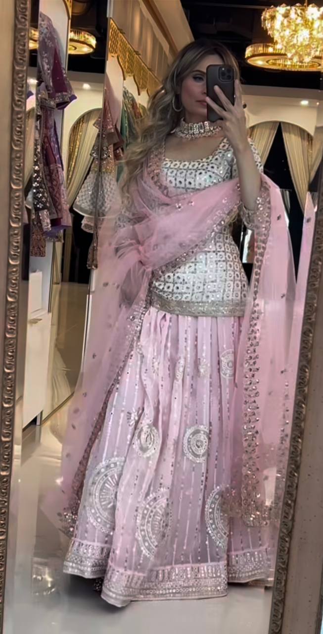 Stunning Designer Lehenga Set – Elegant Party Wear