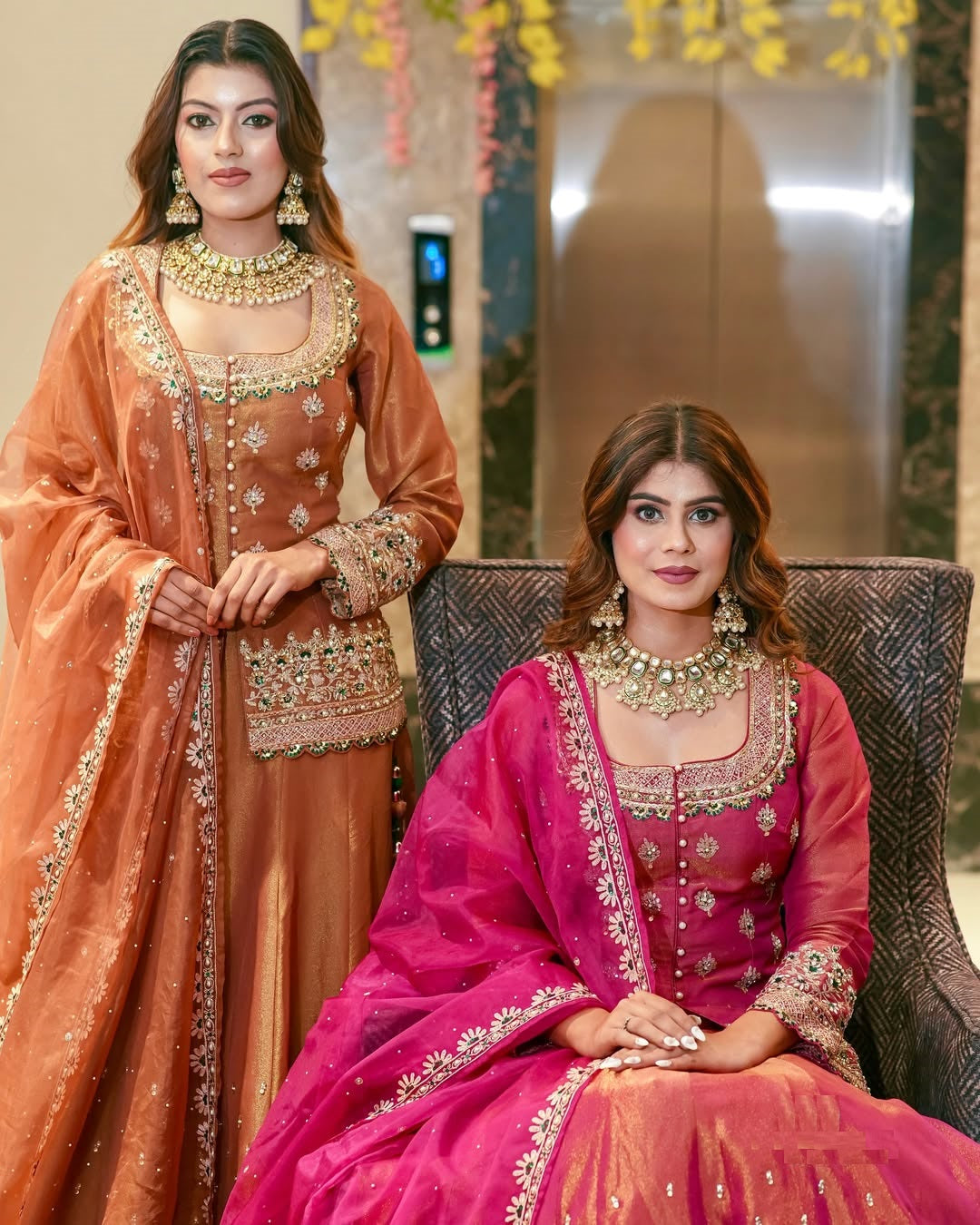 Luxurious Ethnic Lehenga Suit Set with Exquisite Embroidery