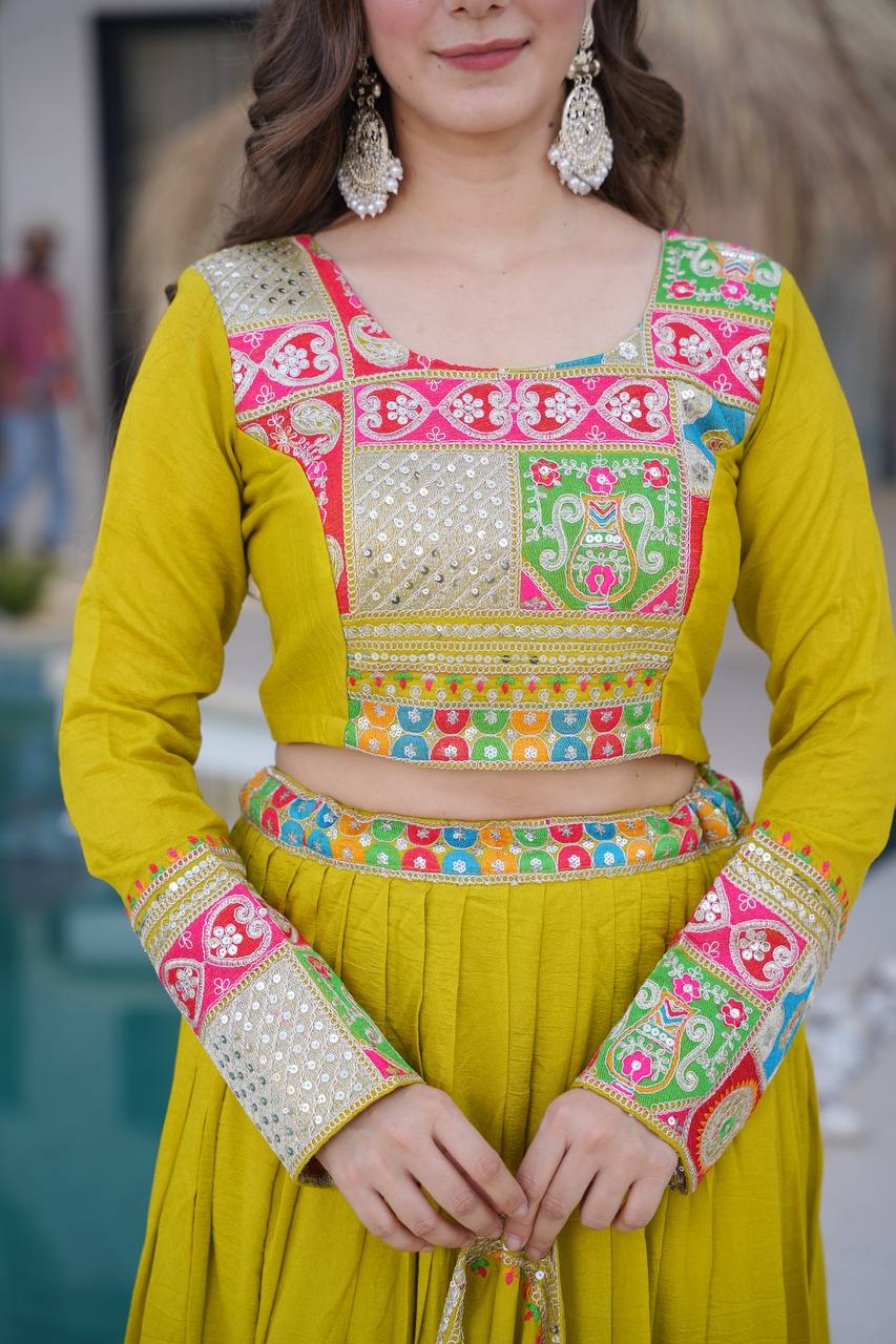 Real Modeling Lehenga Set – Party Wear with Dupatta